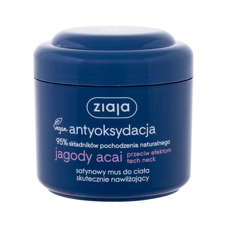 Ziaja Acai Berry Antioxidant Satin Body Mousse Körperbalsam für Frauen 200 ml