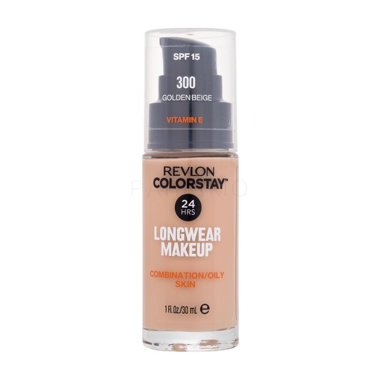 Revlon Colorstay Combination Oily Skin SPF15 Foundation für Frauen 30 ml Farbton  300 Golden Beige