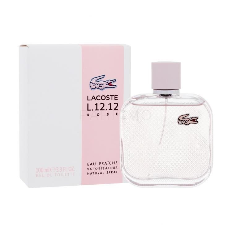 Lacoste L.12.12 Rose Eau Fraiche Eau de Toilette für Frauen 100 ml