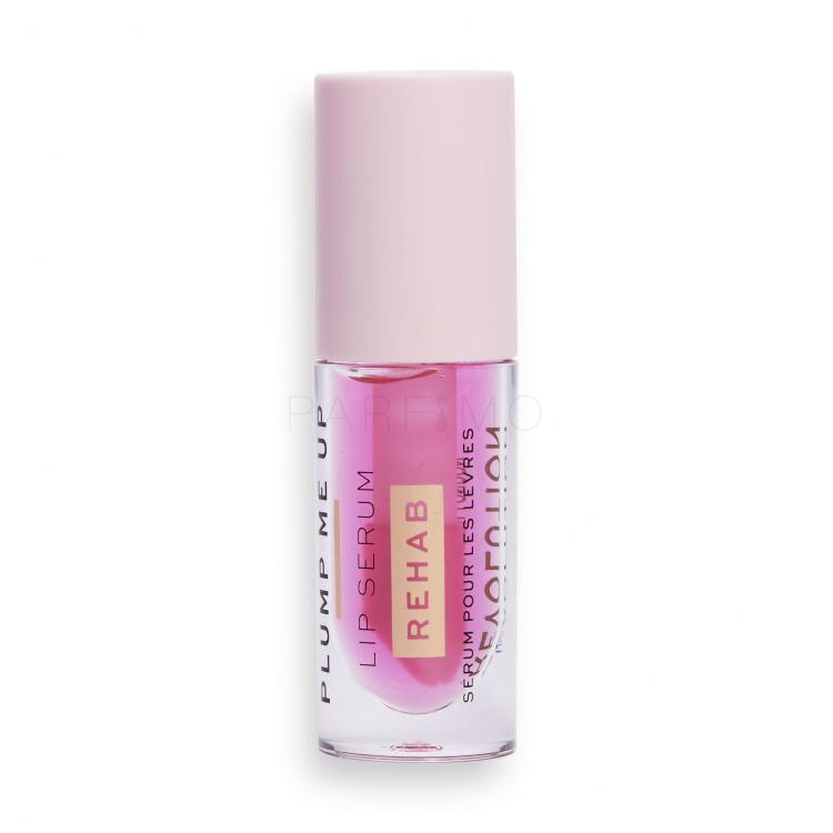 Makeup Revolution London Rehab Plump Me Up Lip Serum Lippenöl für Frauen 4,6 ml Farbton  Pink Glaze