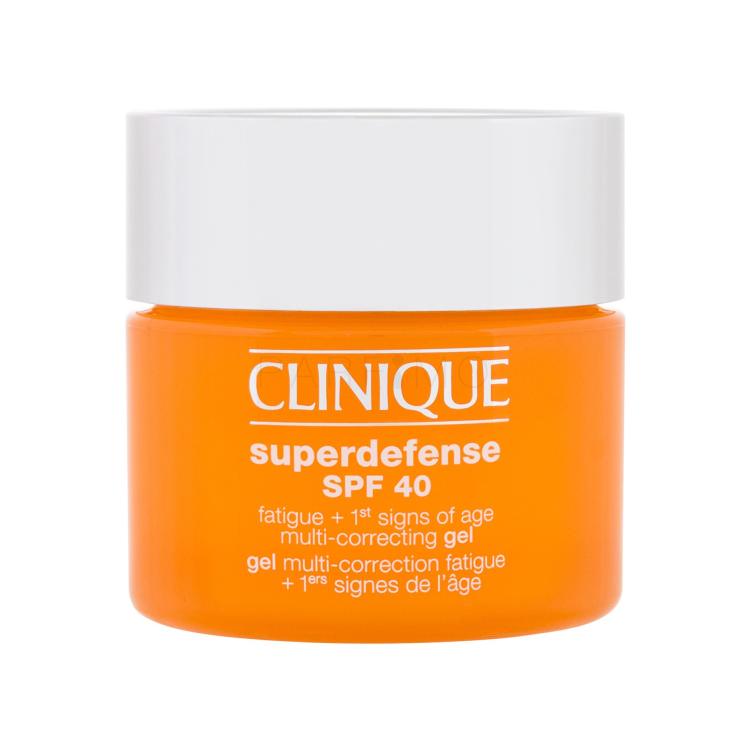 Clinique Superdefense Multi-Correcting SPF40 Gesichtsgel für Frauen 50 ml