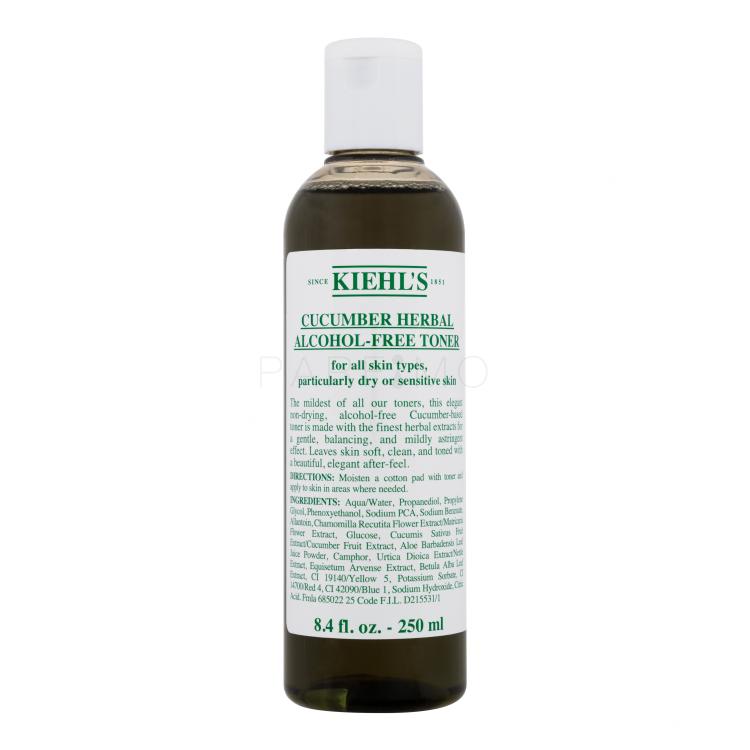 Kiehl´s Cucumber Herbal Alcohol-Free Toner Gesichtswasser und Spray für Frauen 250 ml
