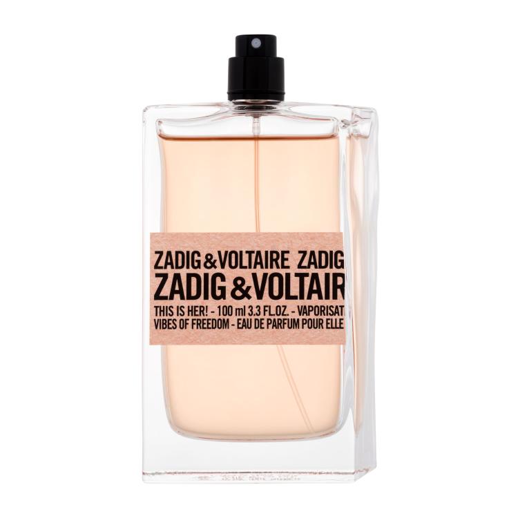 Zadig &amp; Voltaire This is Her! Vibes of Freedom Eau de Parfum für Frauen 100 ml Tester