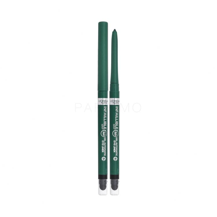 L&#039;Oréal Paris Infaillible Grip 36H Gel Automatic Eye Liner Kajalstift für Frauen 1,2 g Farbton  008 Emerald Green