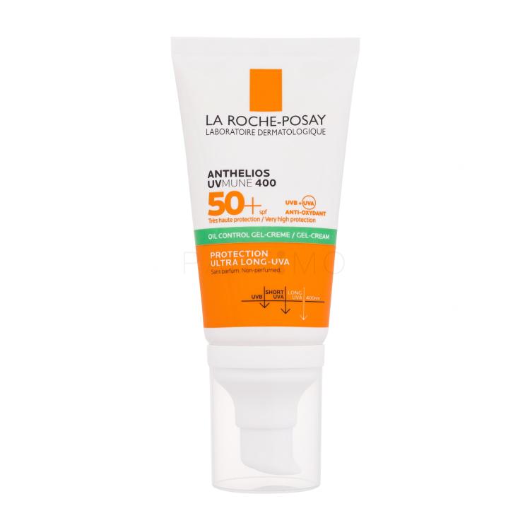 La Roche-Posay Anthelios UVMUNE 400 Oil Control Gel-Cream SPF50+ No Parfum Sonnenschutz fürs Gesicht 50 ml