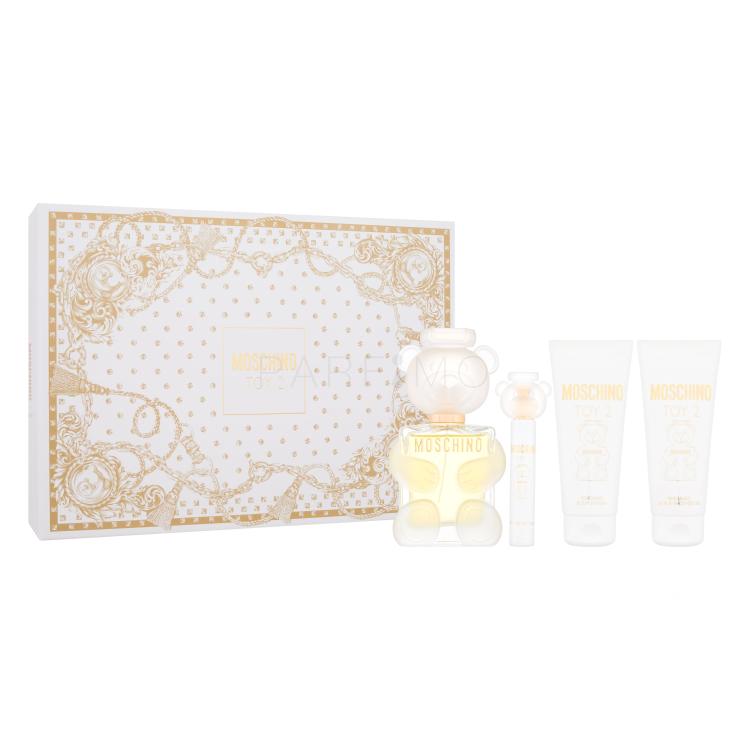 Moschino Toy 2 Geschenkset Eau de Parfum 100 ml + Eau de Parfum 10 ml + Körpermilch 100 ml + Duschgel 100 ml
