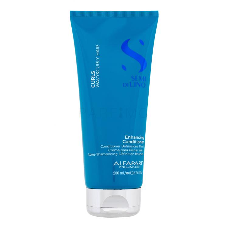 ALFAPARF MILANO Semi Di Lino Curls Enhancing Conditioner Conditioner für Frauen 200 ml