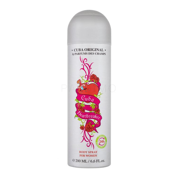 Cuba Heartbreaker Deodorant für Frauen 200 ml