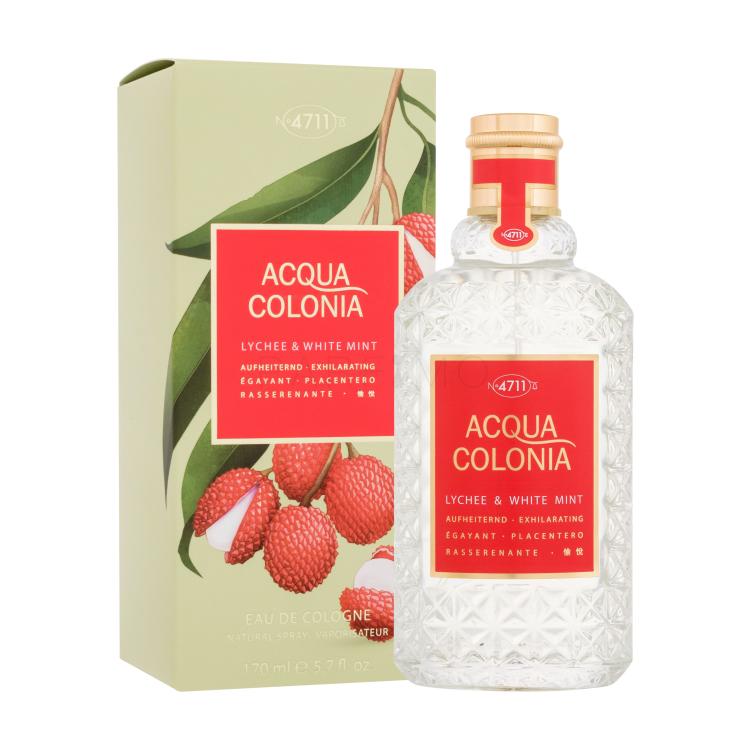 4711 Acqua Colonia Lychee &amp; White Mint Eau de Cologne 170 ml