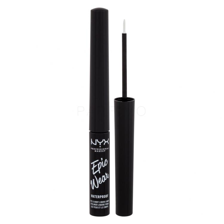 NYX Professional Makeup Epic Wear Waterproof Eyeliner für Frauen 3,5 ml Farbton  04 White