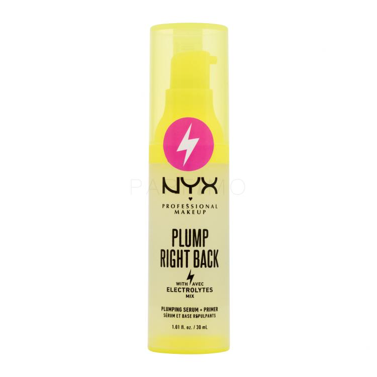 NYX Professional Makeup Plump Right Back Plumping Serum + Primer Make-up Base für Frauen 30 ml