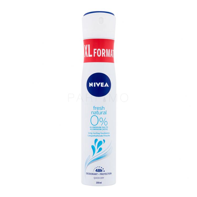 Nivea Fresh Natural 48h Deodorant für Frauen 200 ml