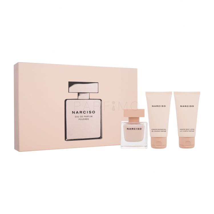 Narciso Rodriguez Narciso Poudrée Geschenkset Eau de Parfum 50 ml + Körpermilch 50 ml + Duschgel 50 ml