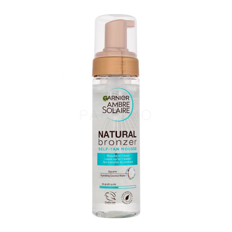 Garnier Ambre Solaire Natural Bronzer Self Tan Mousse Selbstbräuner 200 ml