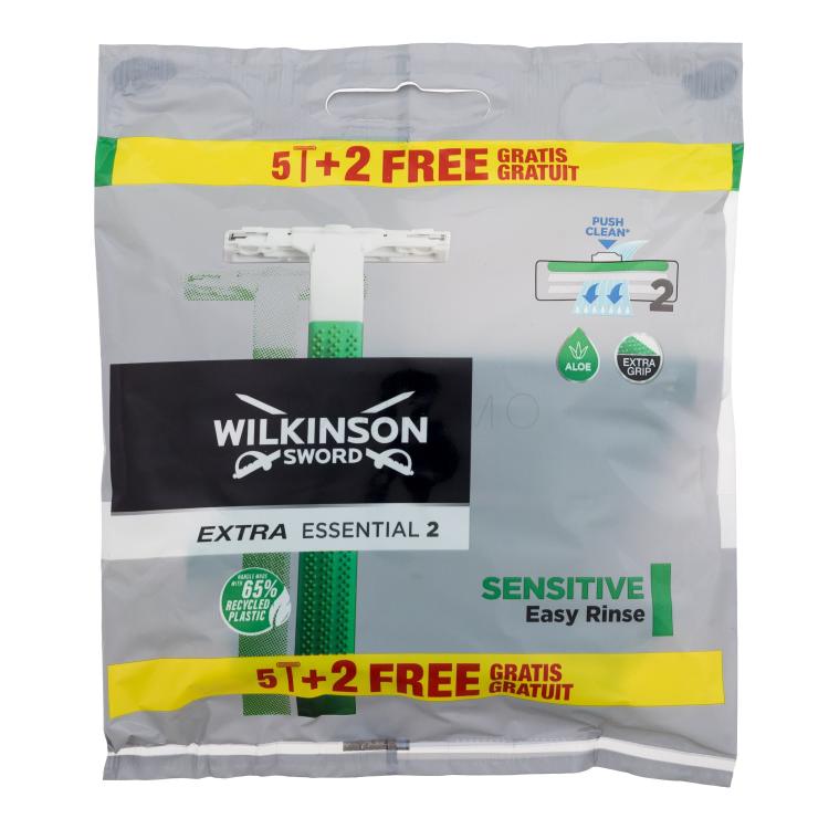 Wilkinson Sword Extra Essential 2 Sensitive Rasierer für Herren Set