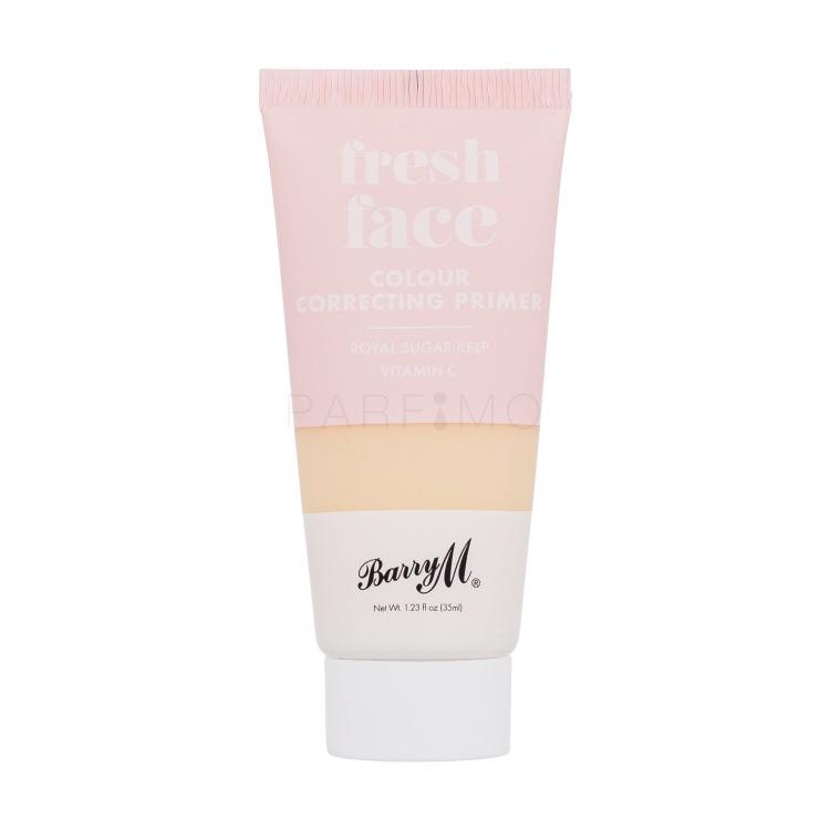 Barry M Fresh Face Colour Correcting Primer Make-up Base für Frauen 35 ml Farbton  Yellow