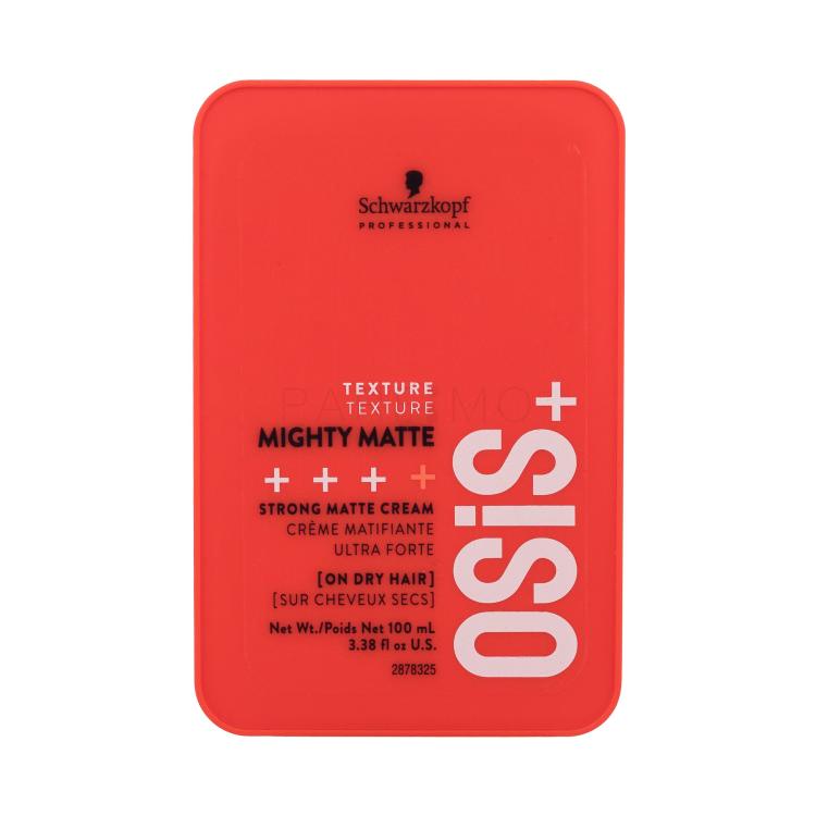 Schwarzkopf Professional Osis+ Mighty Matte Strong Matte Cream Haarcreme für Frauen 100 ml