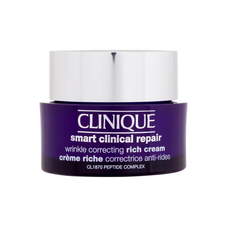 Clinique Smart Clinical Repair Wrinkle Correcting Rich Cream Tagescreme für Frauen 50 ml