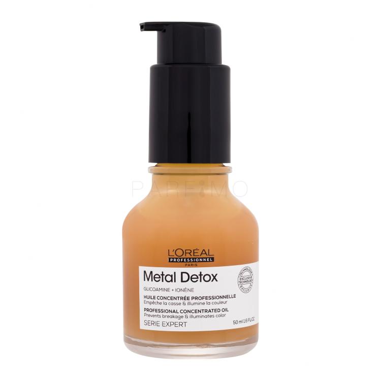 L&#039;Oréal Professionnel Metal Detox Professional Concentrated Oil Haaröl für Frauen 50 ml