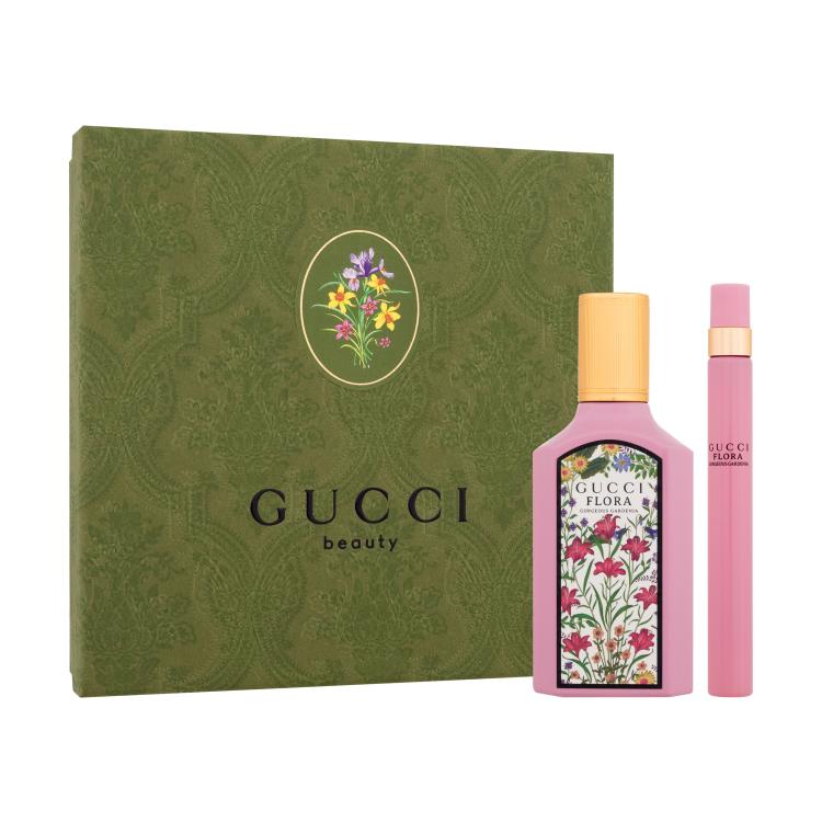 Gucci Flora Gorgeous Gardenia Geschenkset Eau de Parfum 50 ml + Eau de Parfum 10 ml