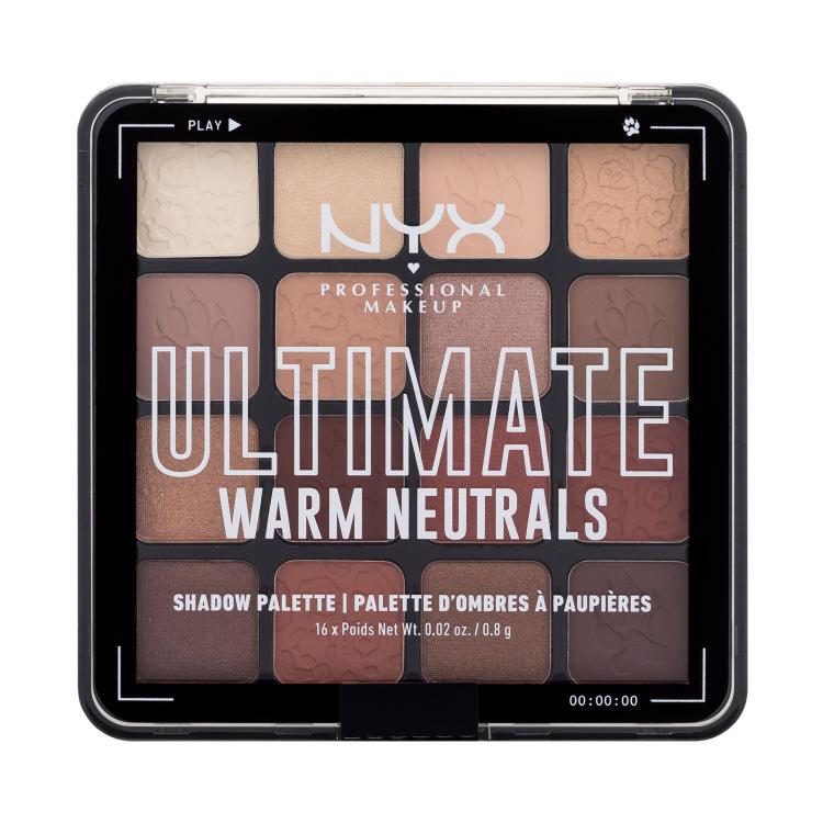 NYX Professional Makeup Ultimate Warm Neutrals Lidschatten für Frauen 12,8 g