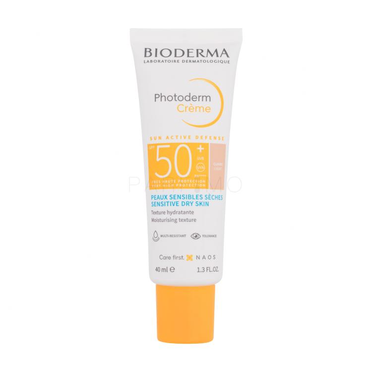 BIODERMA Photoderm Cream SPF50+ Sonnenschutz fürs Gesicht 40 ml Farbton  Light