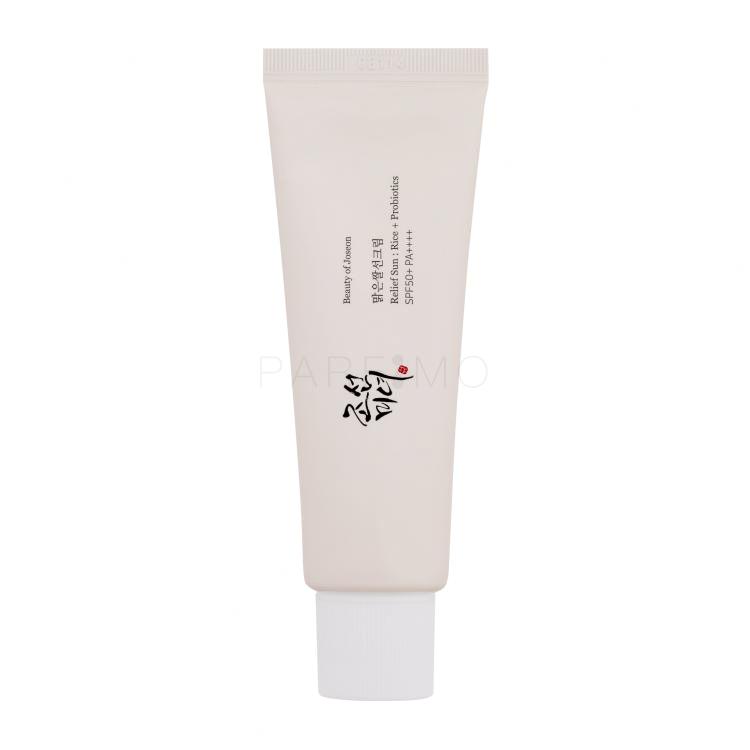 Beauty of Joseon Rice + Probiotics Relief Sun SPF50+ Sonnenschutz fürs Gesicht für Frauen 50 ml