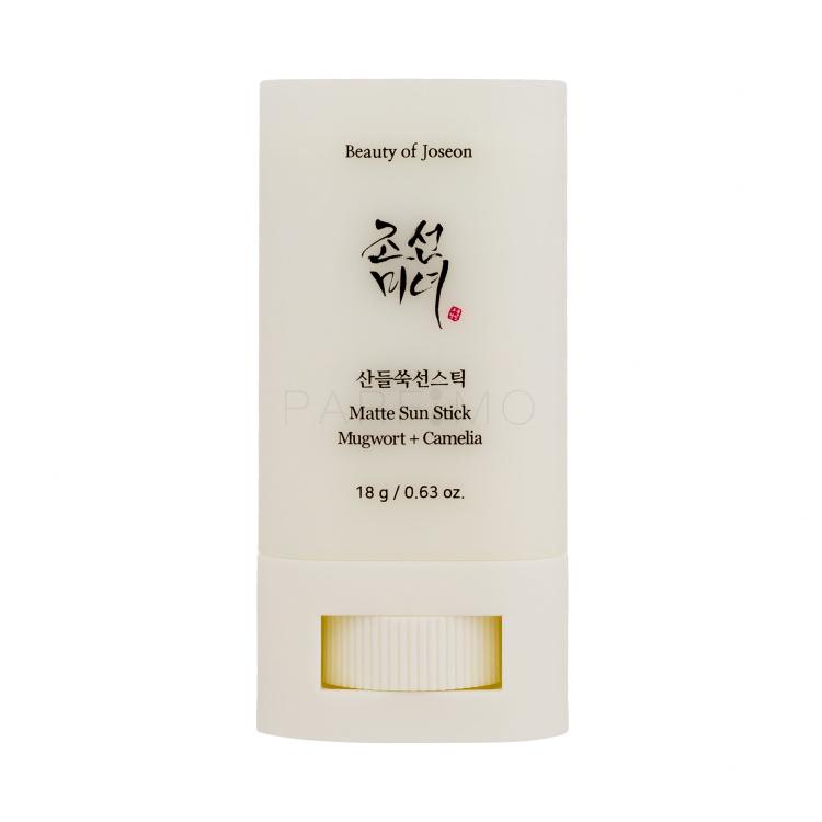 Beauty of Joseon Mugwort + Camelia Matte Sun Stick SPF50+ Sonnenschutz fürs Gesicht für Frauen 18 g
