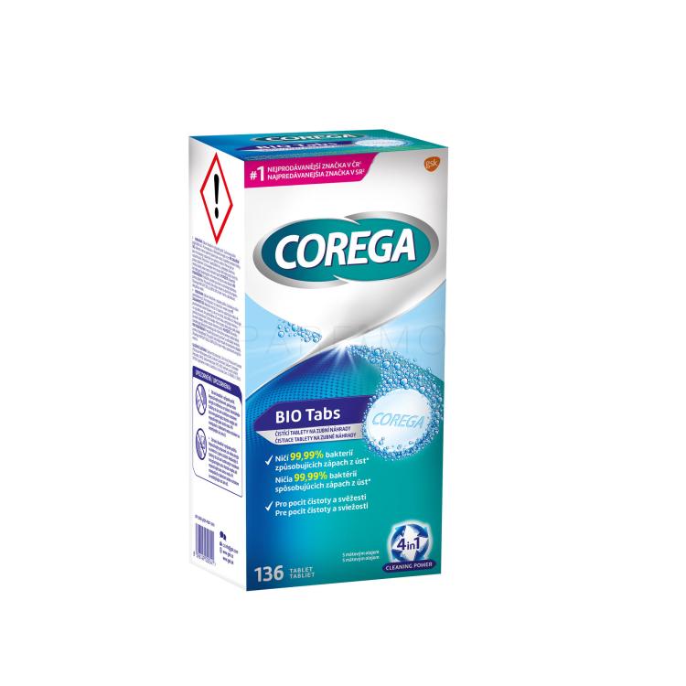 Corega Tabs Bio Reinigungstabletten und Lösungen Set