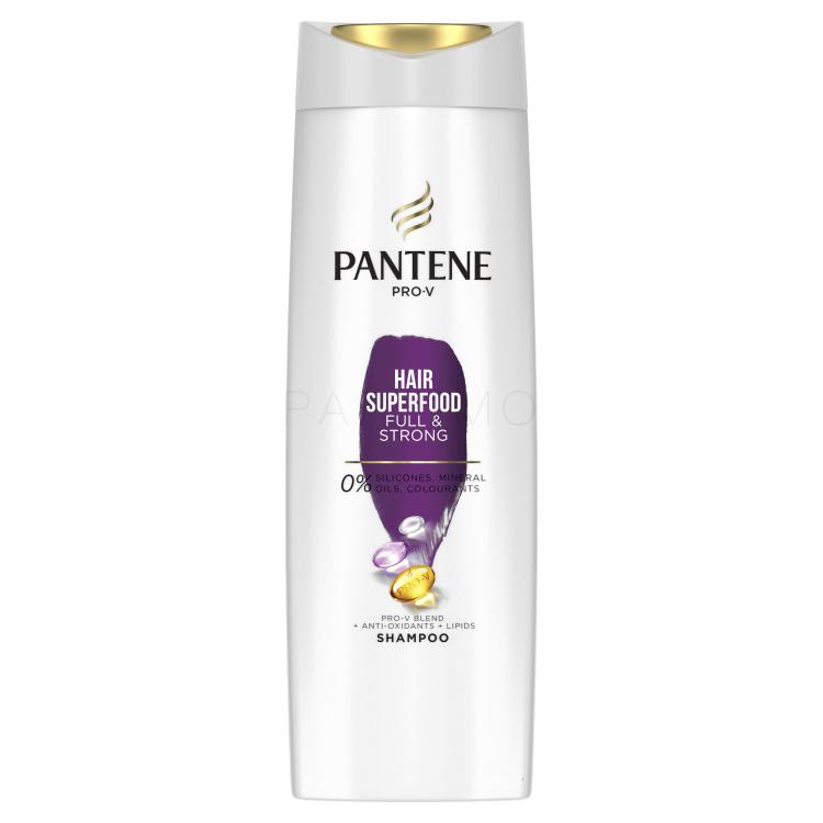 Pantene Superfood Full &amp; Strong Shampoo Shampoo für Frauen 400 ml