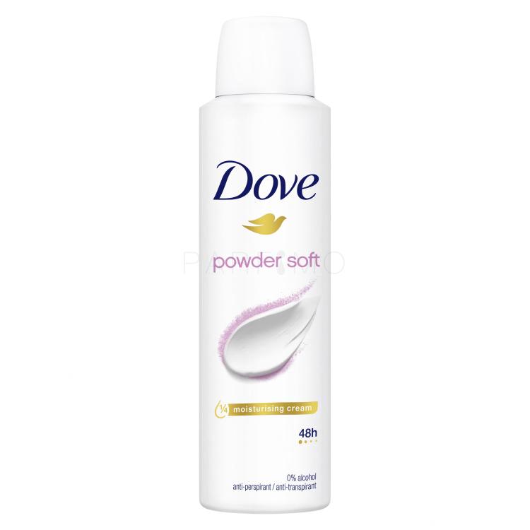 Dove Powder Soft 48h Antiperspirant für Frauen 150 ml