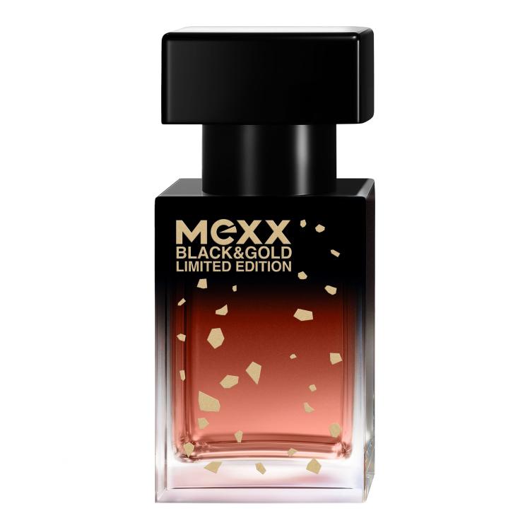 Mexx Black &amp; Gold Limited Edition Eau de Toilette für Frauen 15 ml