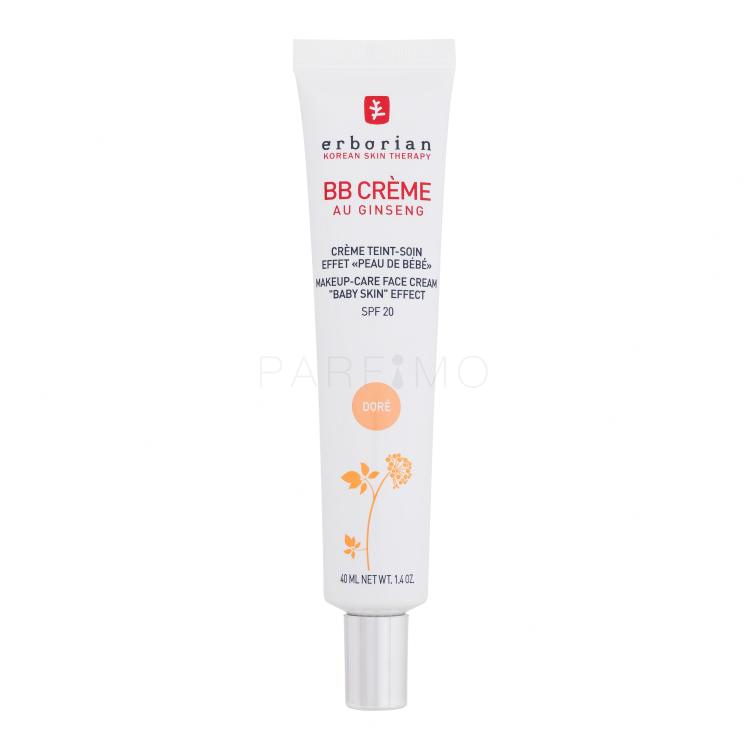 Erborian BB Crème Makeup-Care Face Cream SPF20 BB Creme für Frauen 40 ml Farbton  Doré