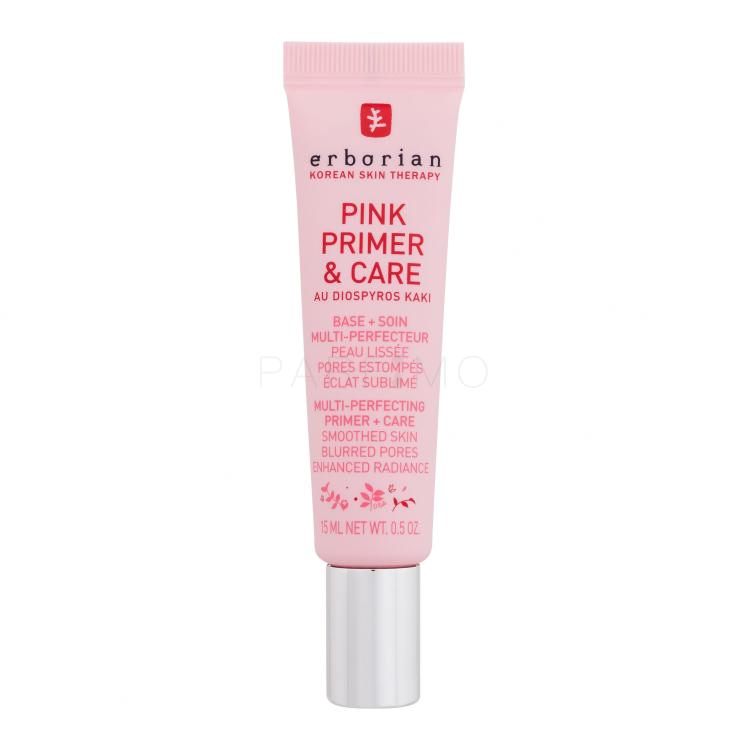 Erborian Pink Primer &amp; Care Multi-Perfecting Primer + Care Make-up Base für Frauen 15 ml