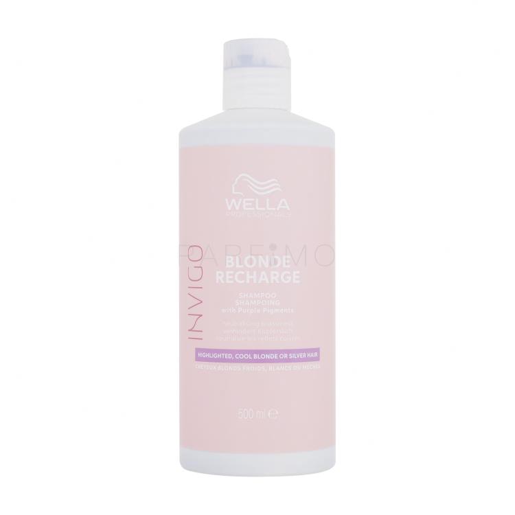 Wella Professionals Invigo Blonde Recharge Shampoo für Frauen 500 ml