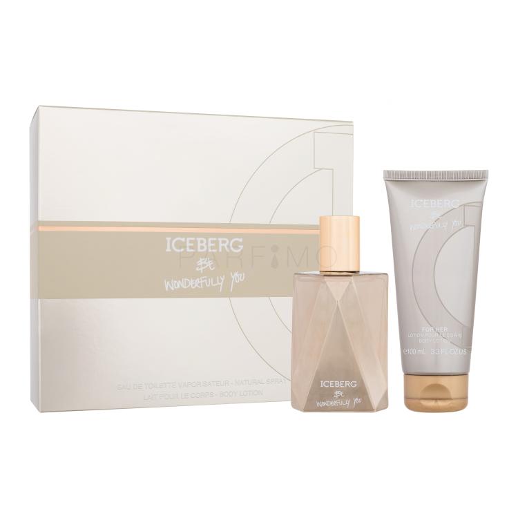 Iceberg Be Wonderfully You Geschenkset Eau de Toilette 100 ml + Körperlotion 100 ml