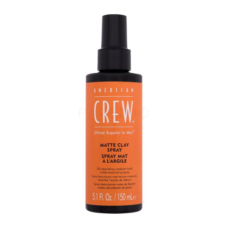 American Crew Style Matte Clay Spray Für Haardefinition für Herren 150 ml
