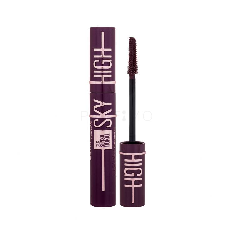 Maybelline Lash Sensational Sky High Mascara für Frauen 7,2 ml Farbton  Burgundy Haze