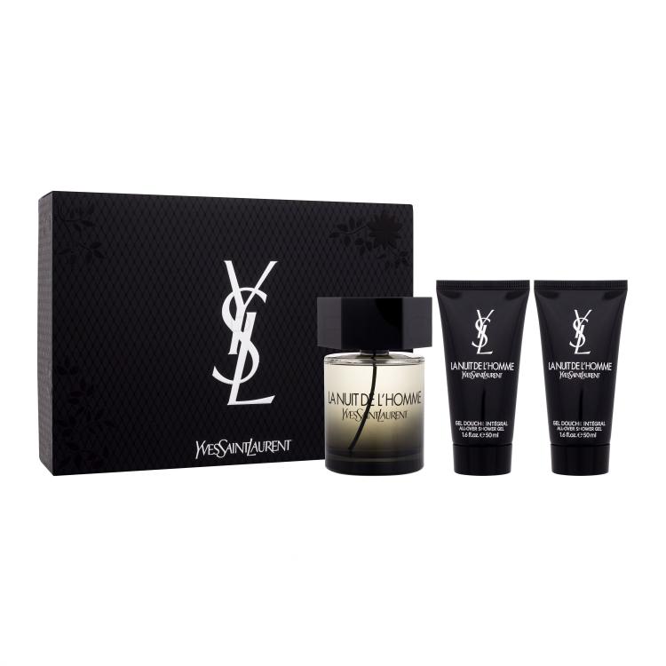 Yves Saint Laurent La Nuit De L&#039;Homme Geschenkset Eau de Toilette 100 ml + Duschgel 2 x 50 ml