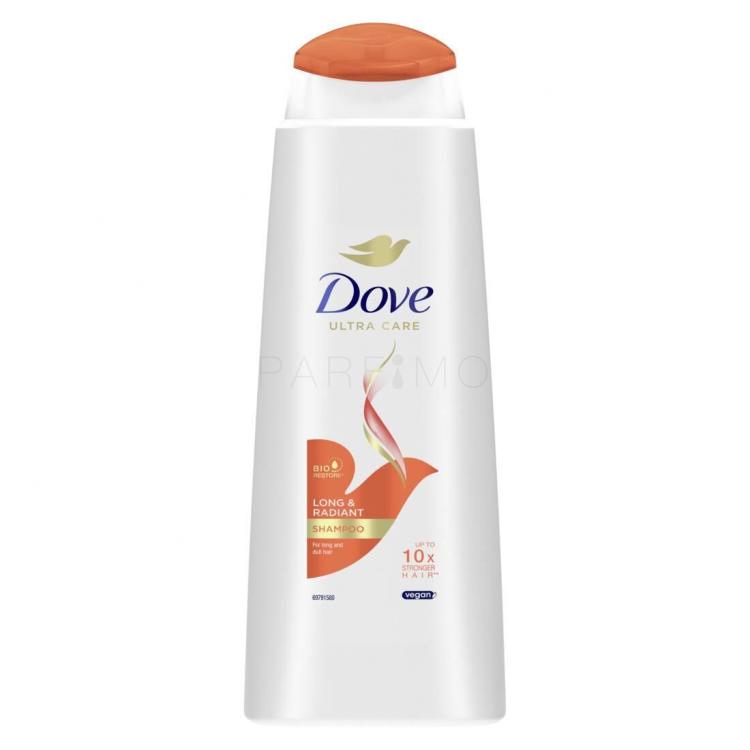 Dove Ultra Care Long &amp; Radiant Shampoo für Frauen 400 ml