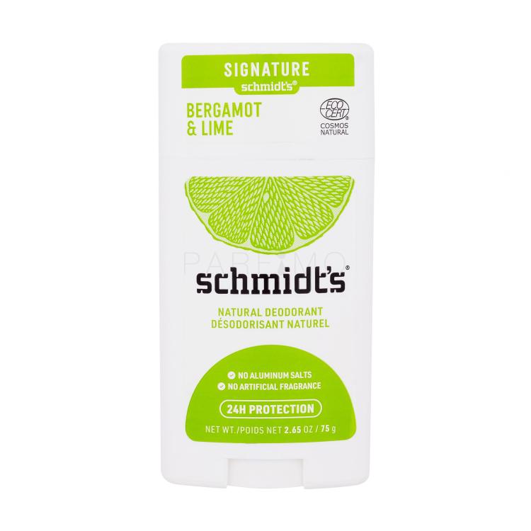 schmidt&#039;s Bergamot &amp; Lime Natural Deodorant Deodorant für Frauen 75 g