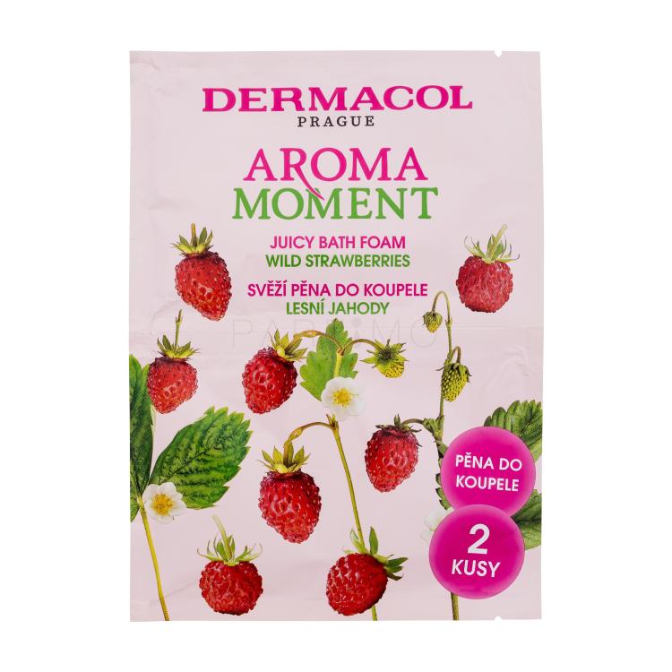 Dermacol Aroma Moment Wild Strawberries Badeschaum 2x15 ml