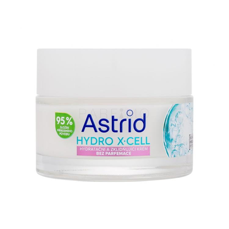 Astrid Hydro X-Cell Hydrating &amp; Soothing Cream Tagescreme für Frauen 50 ml