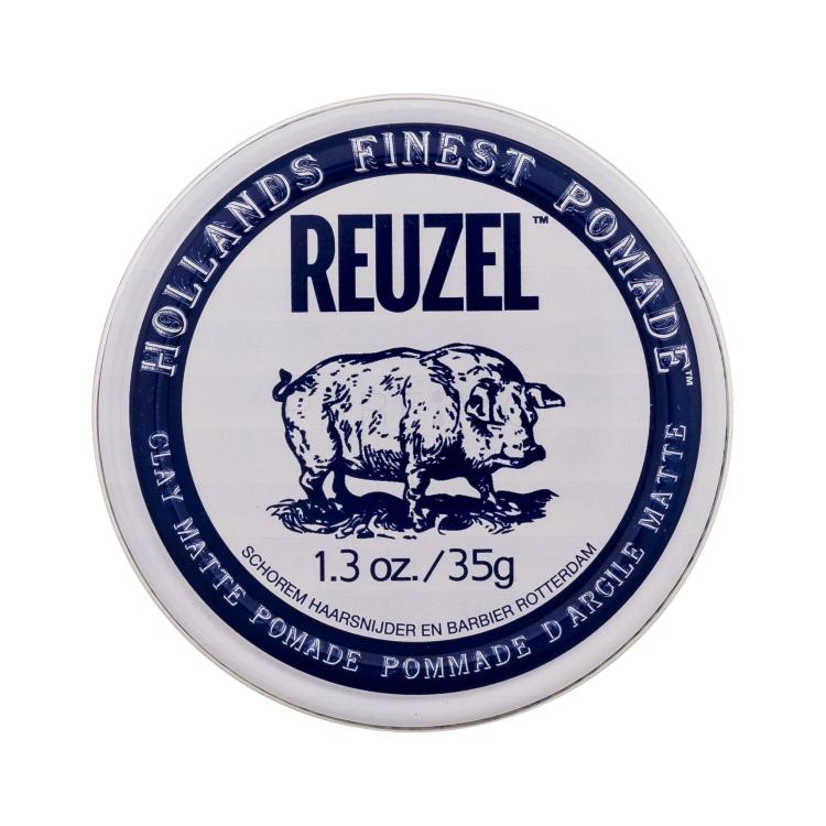 Reuzel Hollands Finest Pomade Clay Matte Pomade Für Haardefinition für Herren 35 g