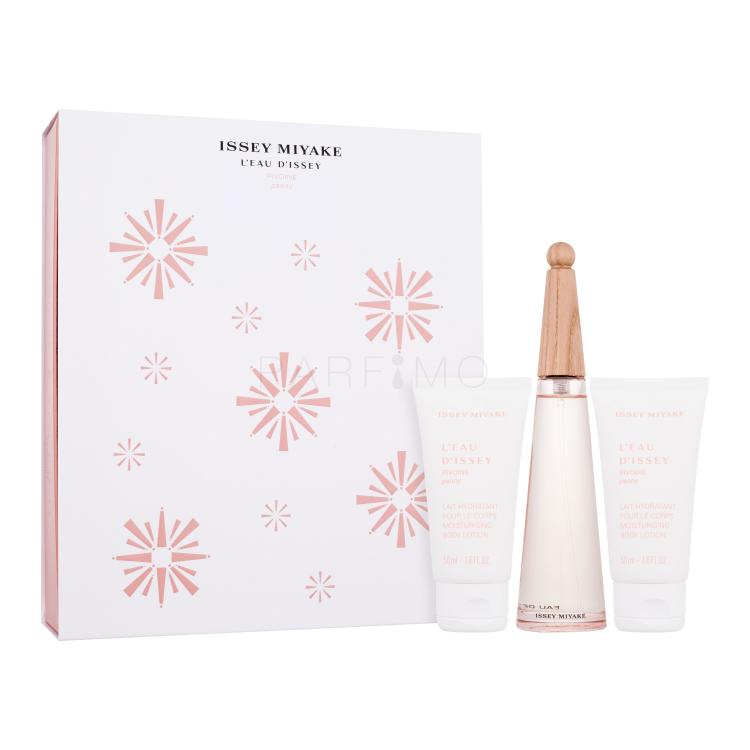 Issey Miyake L&#039;Eau D&#039;Issey Pivoine Geschenkset Eau de Toilette 50 ml + Körperlotion 2 x 50 ml