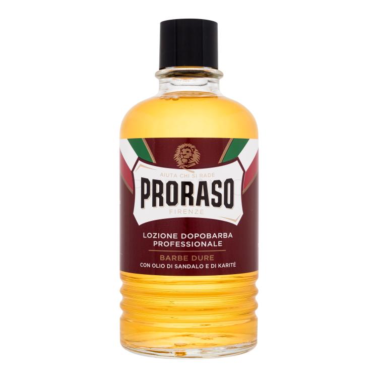 PRORASO Red After Shave Lotion Rasierwasser für Herren 400 ml