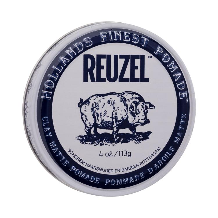 Reuzel Hollands Finest Pomade Clay Matte Pomade Für Haardefinition für Herren 113 g