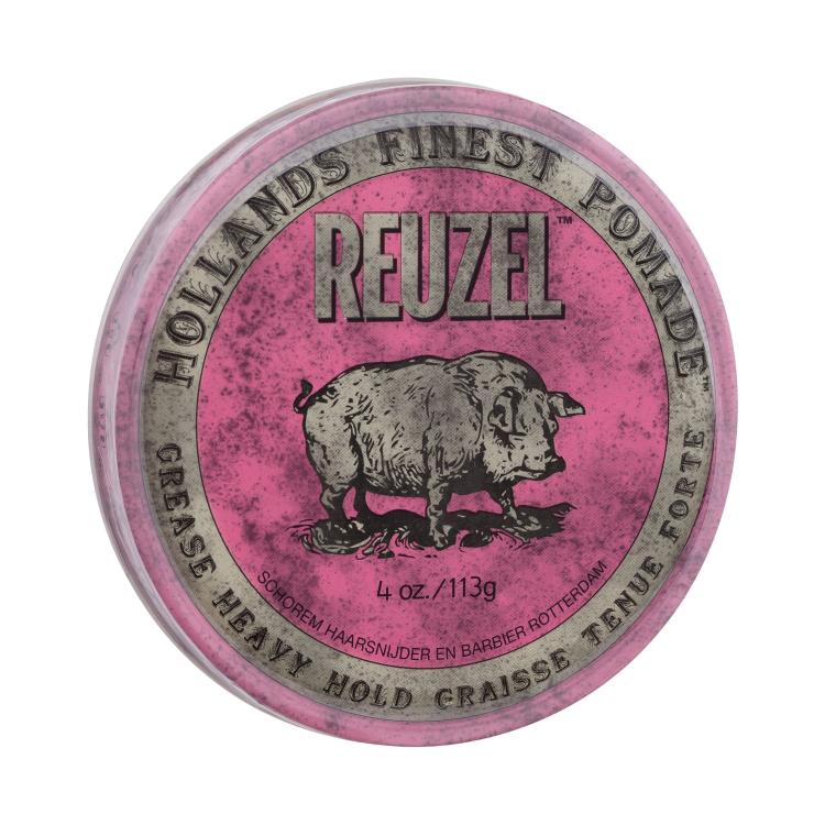 Reuzel Hollands Finest Pomade Grease Heavy Hold Haarwachs für Herren 113 g