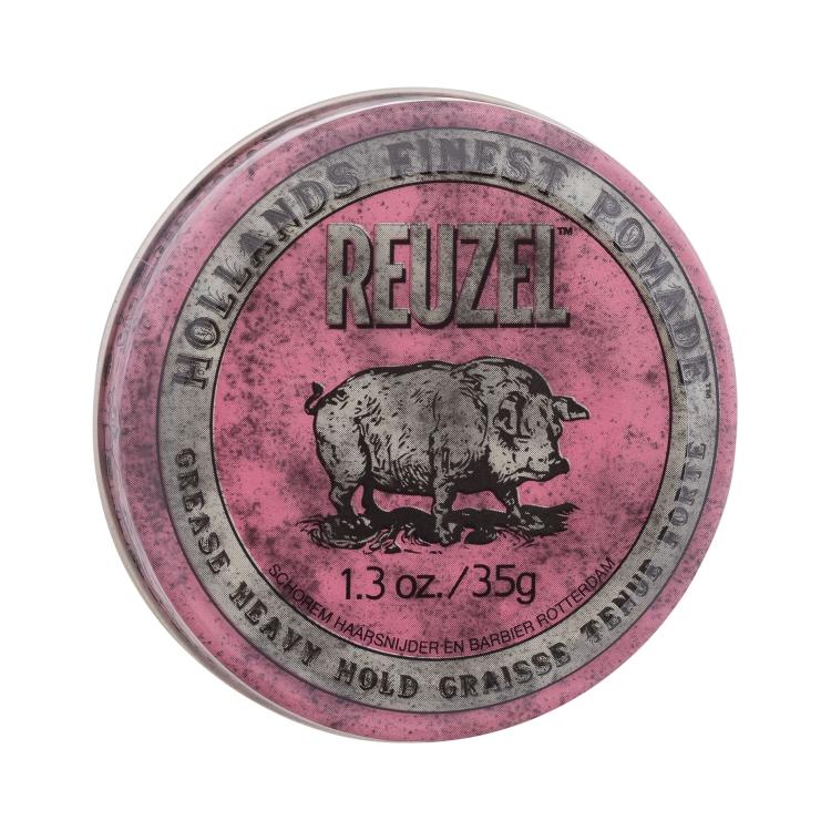 Reuzel Hollands Finest Pomade Grease Heavy Hold Haarwachs für Herren 35 g
