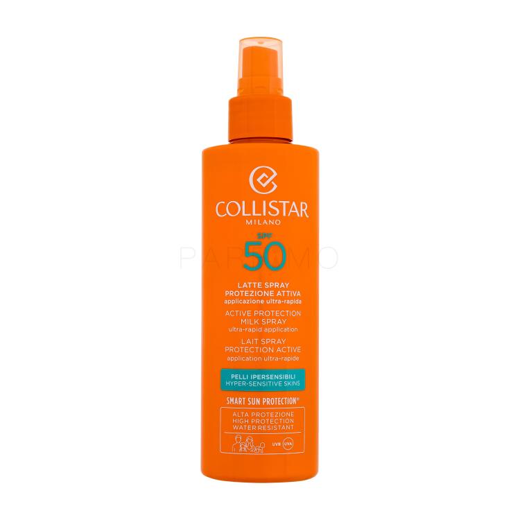 Collistar Active Protection Milk Spray SPF50 Sonnenschutz fürs Gesicht 200 ml